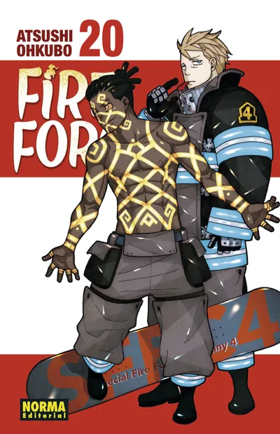 Portada de Fire Force, Tomo 20 (edición en español)