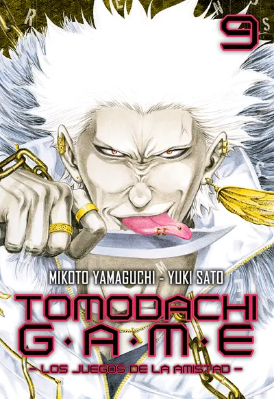 Portada de Tomodachi Game, Tomo 9