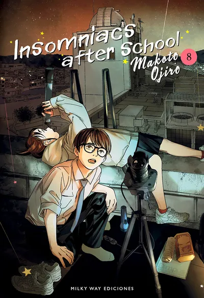 Portada de Insomniacs After School, Tomo 8