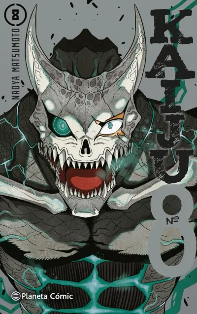 Portada de Kaiju No. 8, Tomo 8
