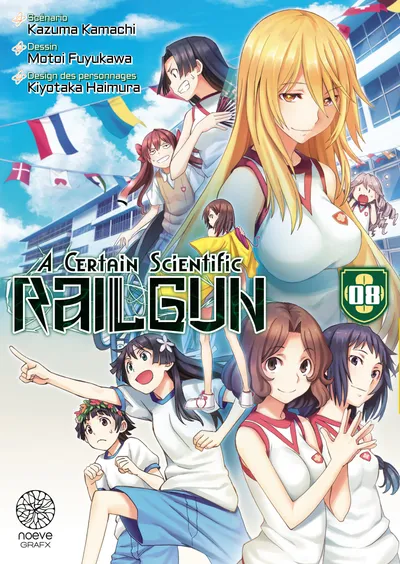 Couverture de A Certain Scientific Railgun, Tome 8
