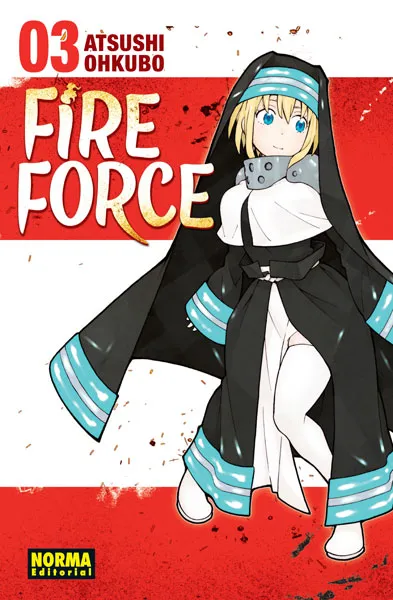 Portada de Fire Force, Tomo 3