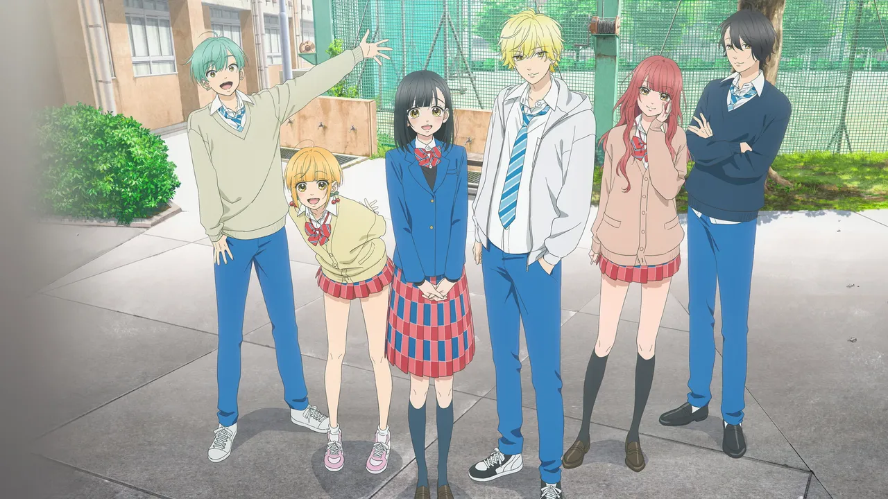 Honey Lemon Soda anime key visual