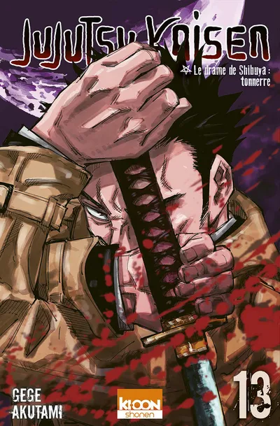 Couverture de Jujutsu Kaisen, Tome 13