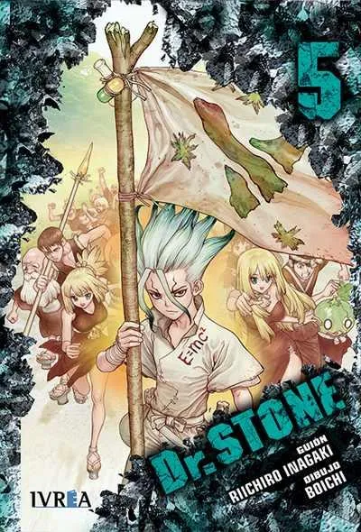 Portada de Dr. STONE, Tomo 5