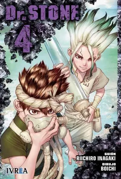 Portada de Dr. STONE, Tomo 4