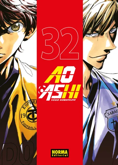 Portada de Aoashi, Tomo 32