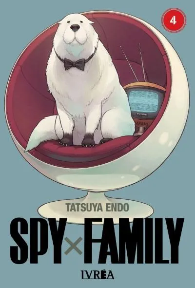 Portada de Spy x Family, Tomo 4
