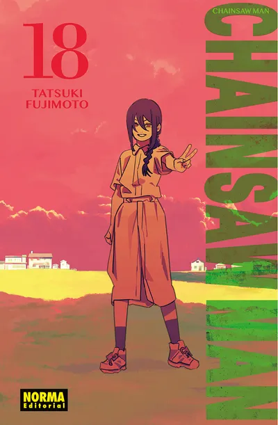 Portada de Chainsaw Man, Tomo 18