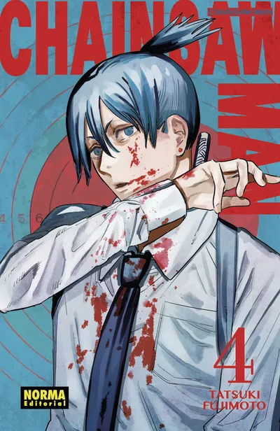 Portada de Chainsaw Man, Tomo 4