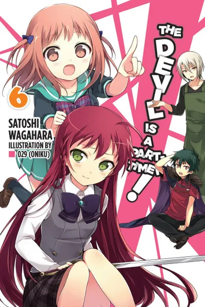 Cover of The Devil Is a Part-Timer!, Vol. 6 (English edition)