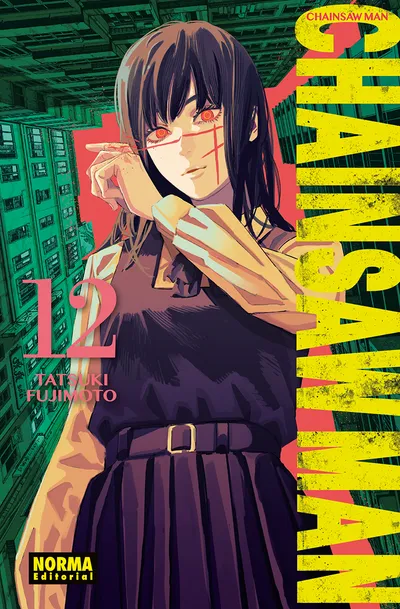 Portada de Chainsaw Man, Tomo 12