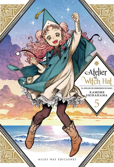 Portada de Witch Hat Atelier, Tomo 5 (edición en español)
