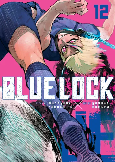 Portada de Blue Lock, Tomo 12 (edición en inglés)