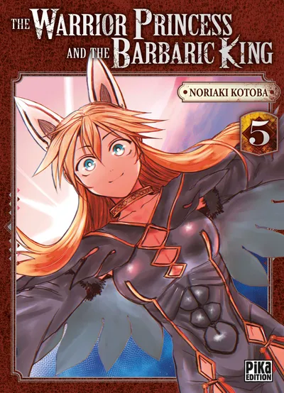 Couverture de The Warrior Princess and the Barbaric King, Tome 5 (édition en français)