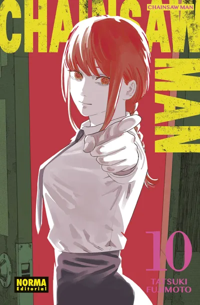 Portada de Chainsaw Man, Tomo 10