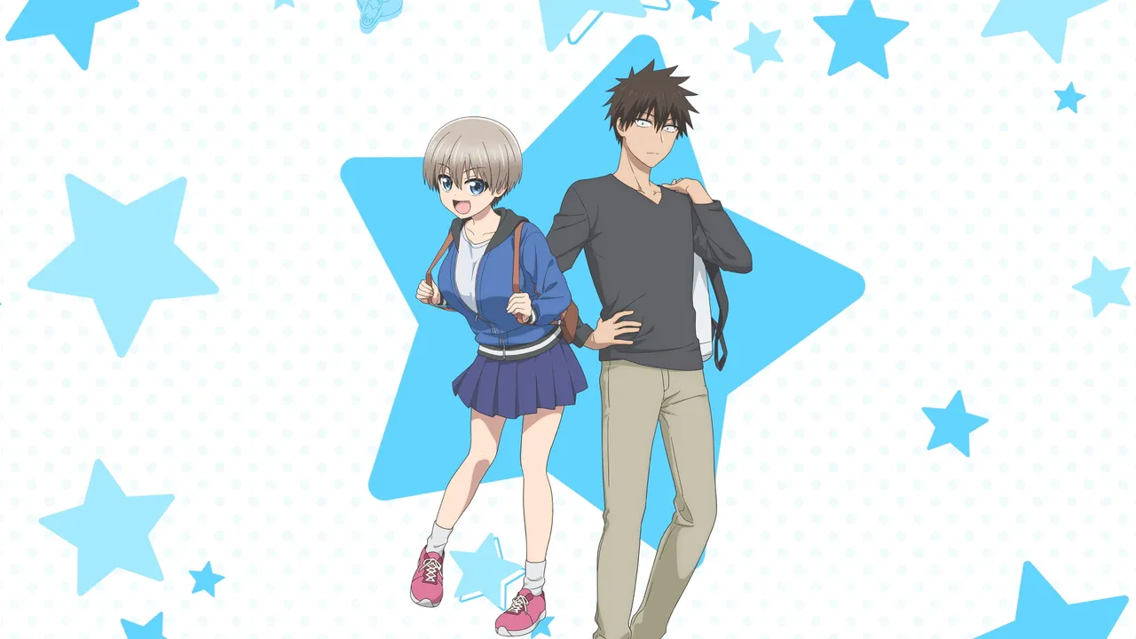 Uzaki-chan Wants to Hang Out! anime key visual