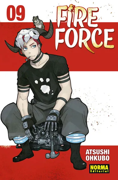 Portada de Fire Force, Tomo 9