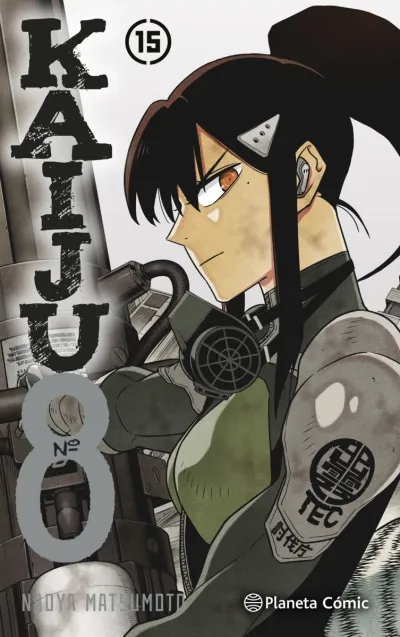 Portada de Kaiju No. 8, Tomo 15