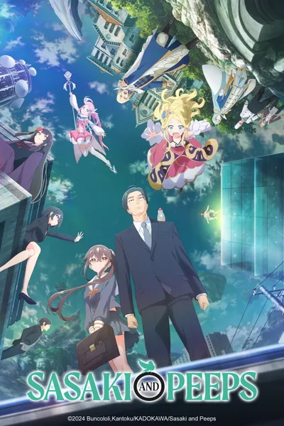 Sasaki and Peeps anime poster