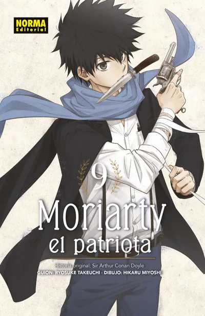 Portada de Moriarty the Patriot, Tomo 9