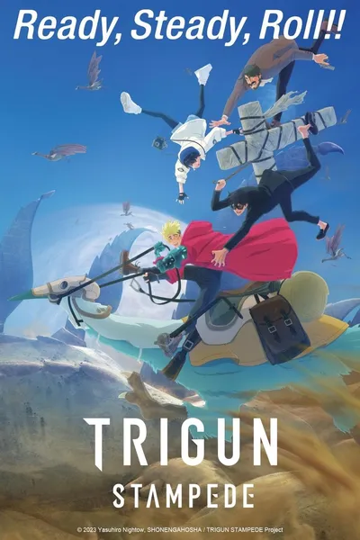 TRIGUN STAMPEDE anime poster