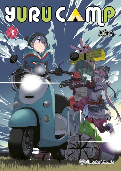 Portada de Yuru Camp, Tomo 3