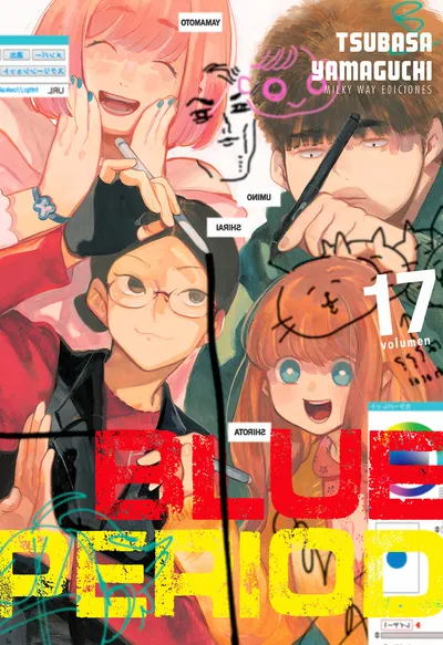 Portada de Blue Period, Tomo 17