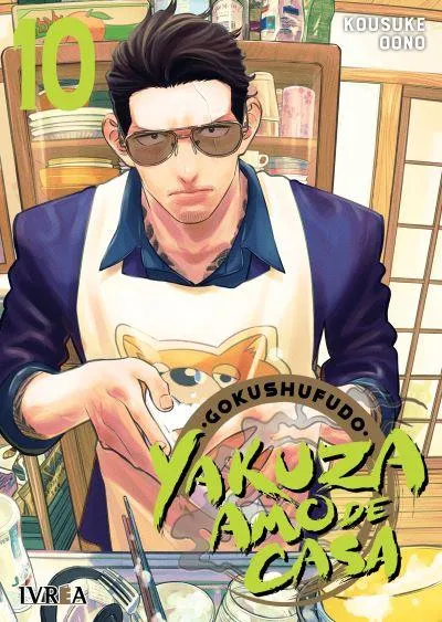Portada de Gokushufudo: Yakuza Amo de Casa, Tomo 10