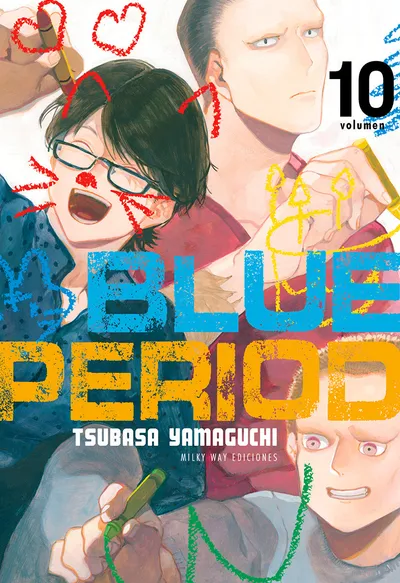 Portada de Blue Period, Tomo 10