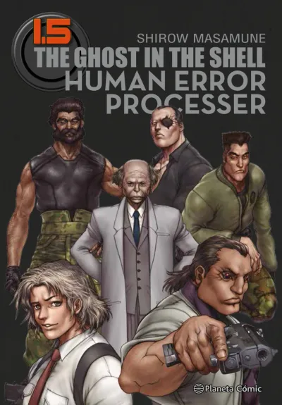 Portada de The Ghost in the Shell, Tomo 1.5 (edición en español)