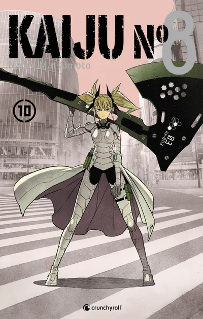 Couverture de Kaiju No. 8, Tome 10