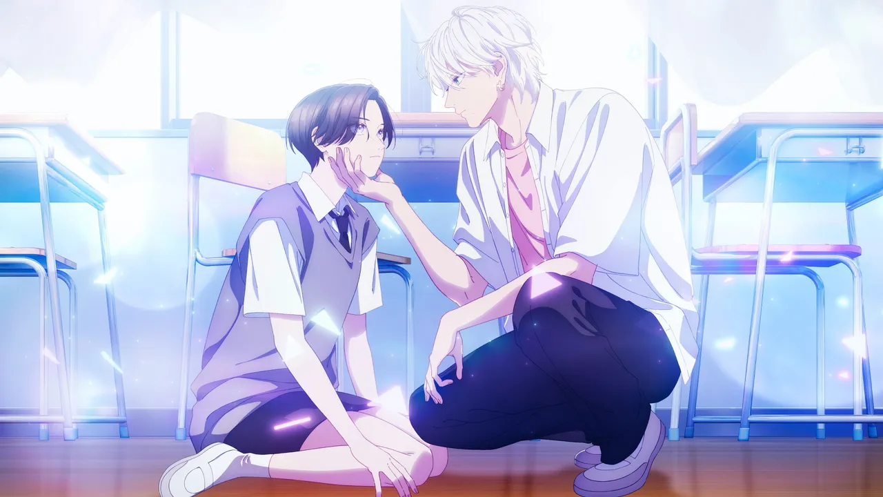 In the Clear Moonlit Dusk anime key visual