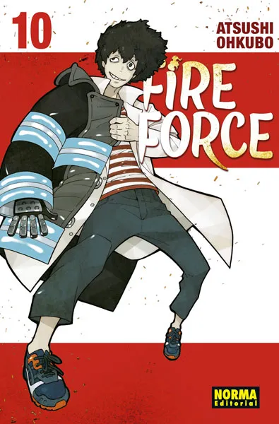 Portada de Fire Force, Tomo 10