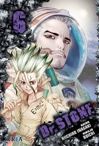 Portada de Dr. STONE, Tomo 6