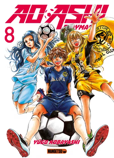 Couverture de Aoashi, Tome 8