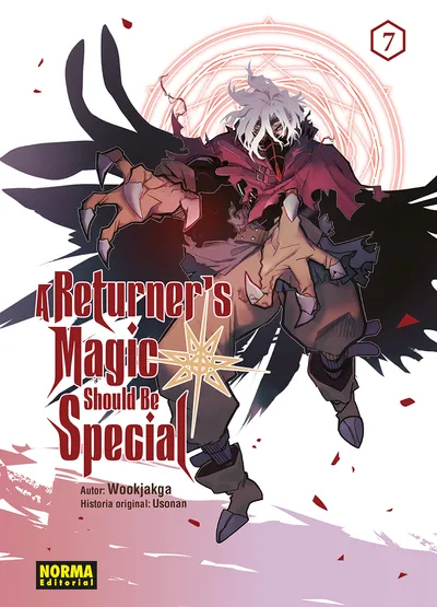 Portada de A Returner's Magic Should Be Special, Tomo 7