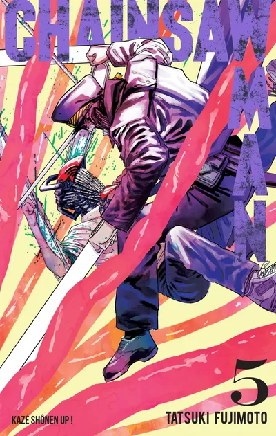 Couverture de Chainsaw Man, Tome 5 (édition en français)