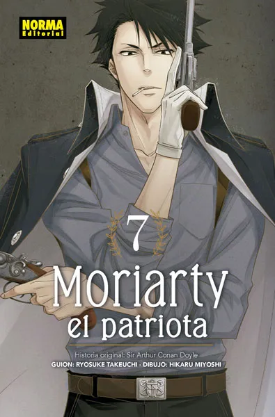 Portada de Moriarty the Patriot, Tomo 7