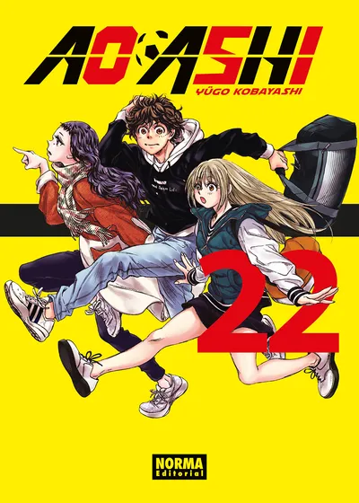 Portada de Aoashi, Tomo 22