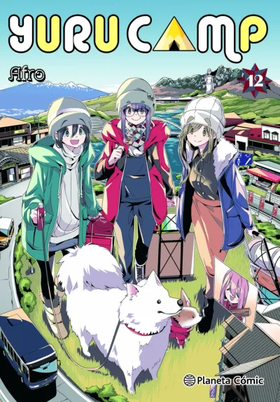 Portada de Yuru Camp, Tomo 12