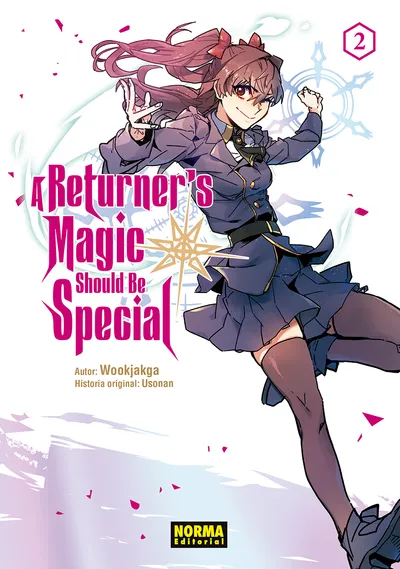 Portada de A Returner's Magic Should Be Special, Tomo 2