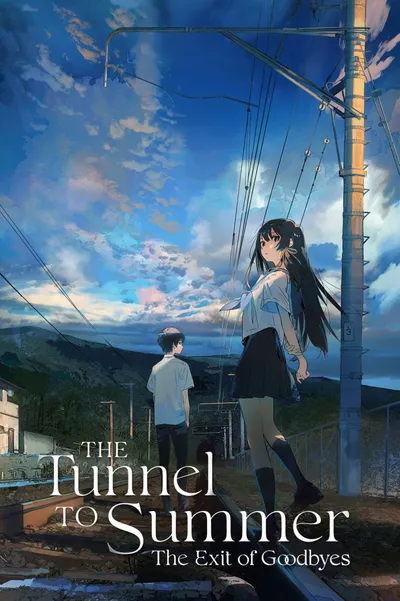 The Tunnel to Summer, the Exit of Goodbyes anime poster