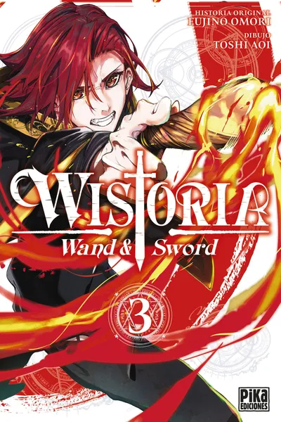 Portada de Wistoria: Wand and Sword, Tomo 3