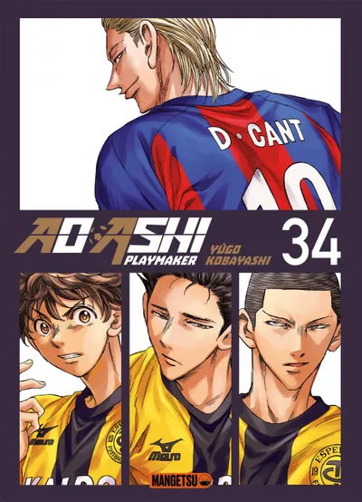 Couverture de Aoashi, Tome 34