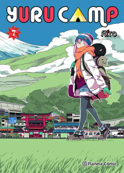 Portada de Yuru Camp, Tomo 7