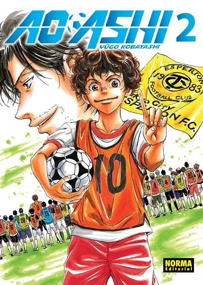 Portada de Aoashi, Tomo 2