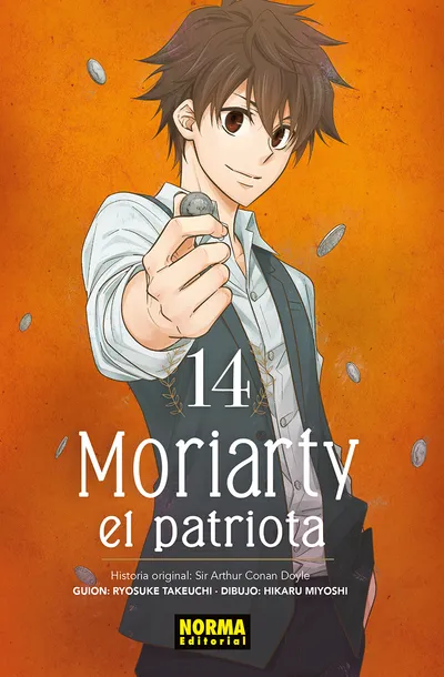 Portada de Moriarty the Patriot, Tomo 14