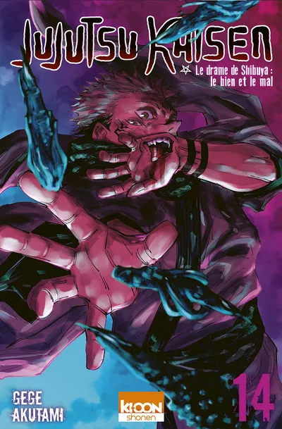 Couverture de Jujutsu Kaisen, Tome 14