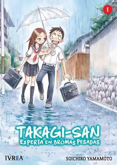 Portada de Teasing Master Takagi-san, Tomo 1 (edición en español)